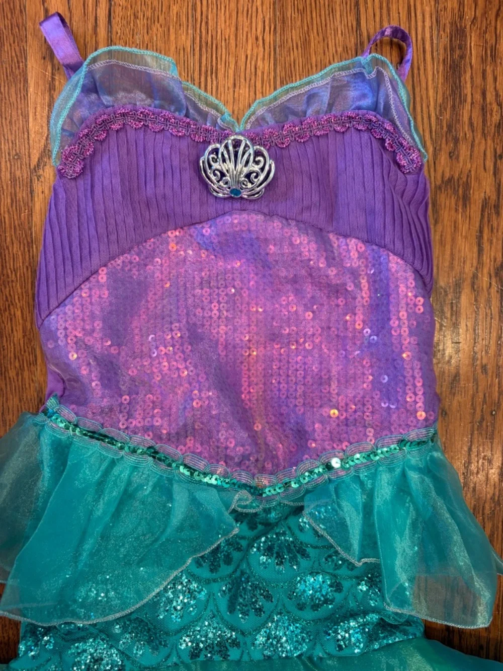 Disney Store Princess Ariel Costume Dress |‎ Size 4